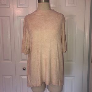 Loft Mock Neck Swing Sweater